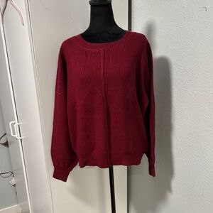 Newbury Kustom Burgundy Women's Sweater